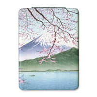 PUコンパクトミラー　川瀬巴水 西伊豆木負