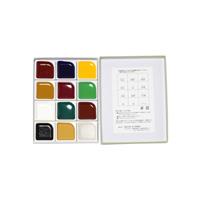顔彩 箱入り12色セット