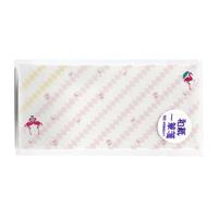 【アウトレット品】 komon＋ 和紙一筆箋 横書き （補充用） 稲妻フラミンゴ 【在庫限り】
