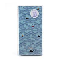 komon＋ 和紙一筆箋 青海波クジラ
