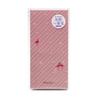 【アウトレット品】 komon＋ 和紙一筆箋 稲妻フラミンゴ 【在庫限り】