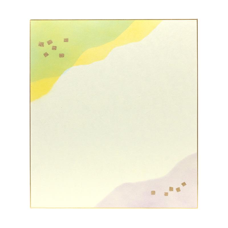 【アウトレット品】大色紙 金雲 ぼかし No.22　10枚入 【在庫限り】