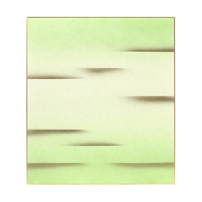 【アウトレット品】大色紙 金雲 ぼかし 草　10枚入 【在庫限り】
