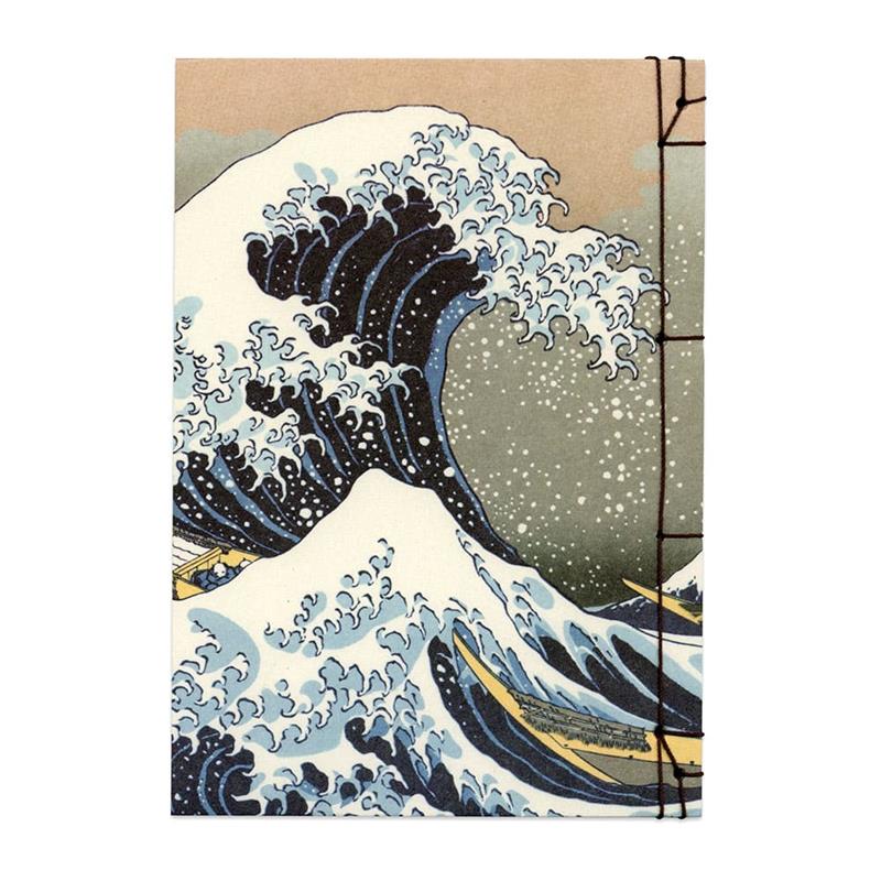 和綴ノート B6 葛飾北斎 富嶽三十六景 神奈川沖浪裏 | わがみ小路