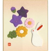 【アウトレット品】 押し絵 寸松庵 秋草 【在庫限り】